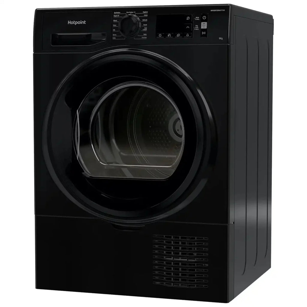 Hotpoint H3D91BUK 9Kg Freestanding Condenser Tumble Dryer - Black