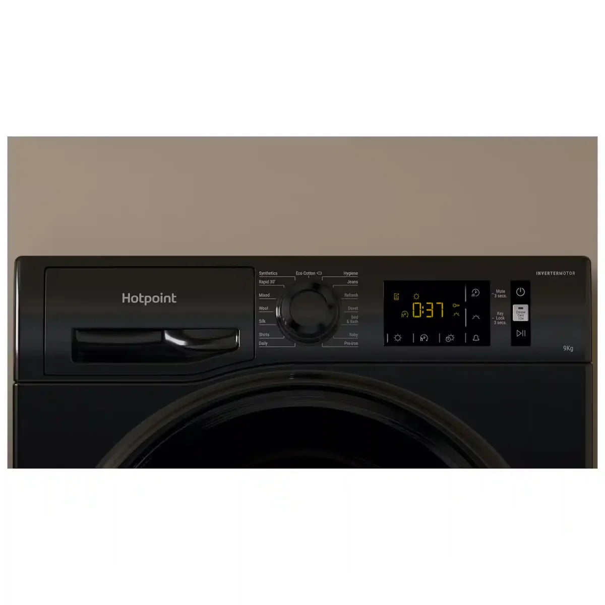 Hotpoint H3D91BUK 9Kg Freestanding Condenser Tumble Dryer - Black