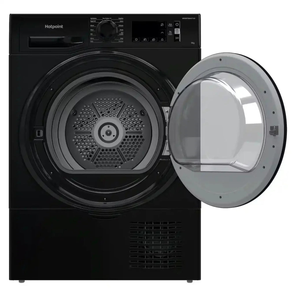 Hotpoint H3D91BUK 9Kg Freestanding Condenser Tumble Dryer - Black