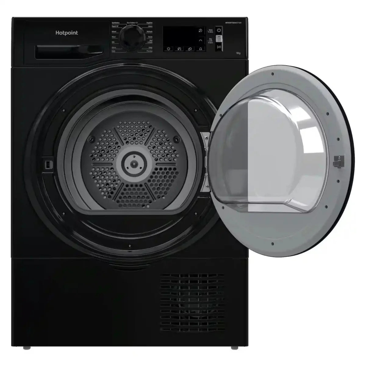 Hotpoint H3D91BUK 9Kg Freestanding Condenser Tumble Dryer - Black