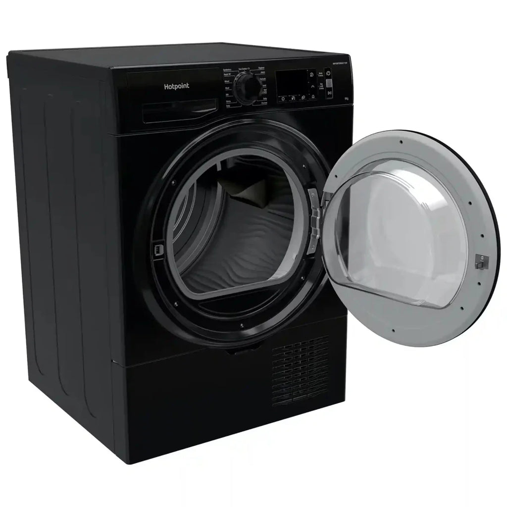 Hotpoint H3D91BUK 9Kg Freestanding Condenser Tumble Dryer - Black