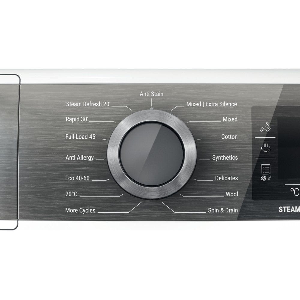 Hotpoint H7W945WBUK 9Kg Freestanding Washing Machine with 1400 rpm, 59.9cm Wide - White