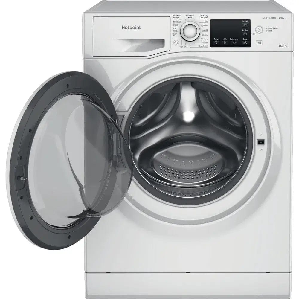 Hotpoint NDB11724WUK 11+7Kg Washer Dryer with 1600 Rpm, 59.5cm Wide - White