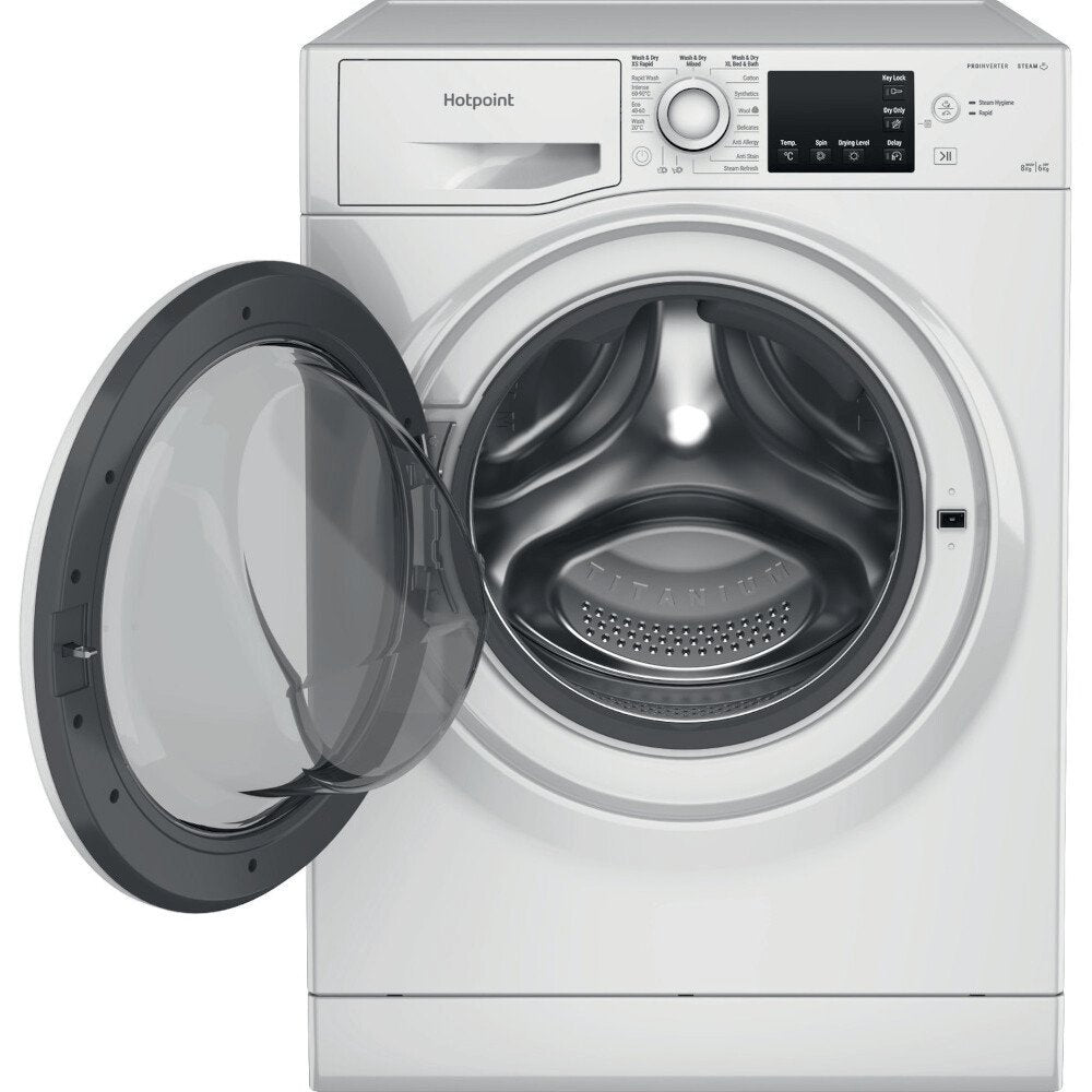 Hotpoint NDB8635WUK 8+6Kg Washer Dryer With 1400 Rpm - White -