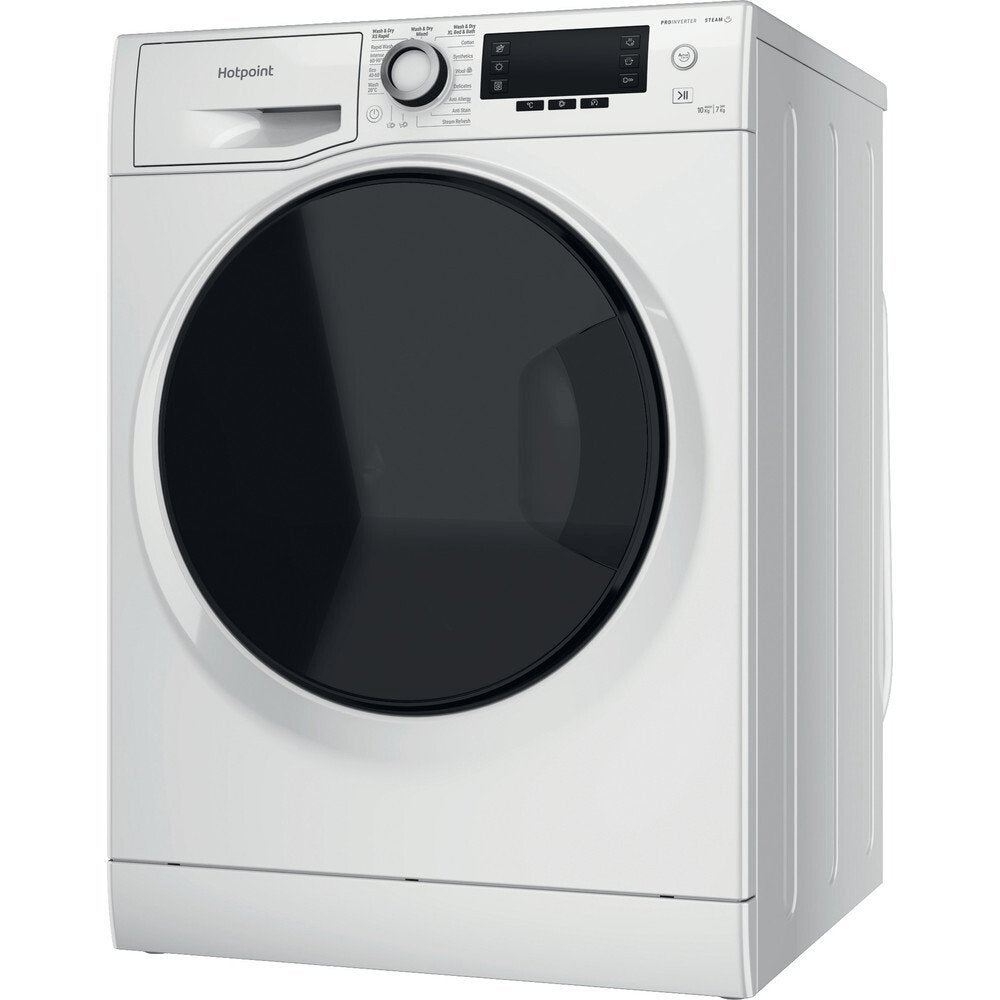 Hotpoint NDD10726DAUK 10+7Kg Washer Dryer With 1400 Rpm, 59.5cm Wide - White