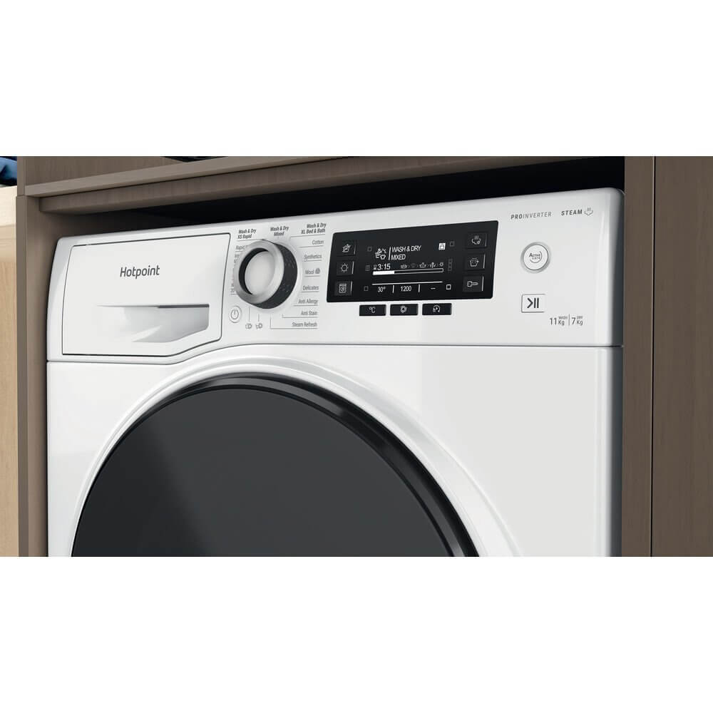 Hotpoint NDD11726DAUK 11kg/7kg Washer Dryer 1400rpm, White