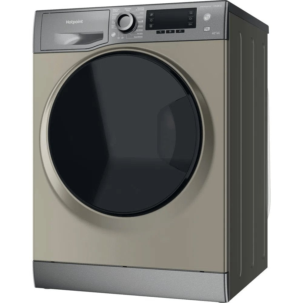 Hotpoint NDD8636GDAUK 8+6Kg Washer Dryer with 1400 rpm, ActiveCare, 59.5cm Wide - Graphite