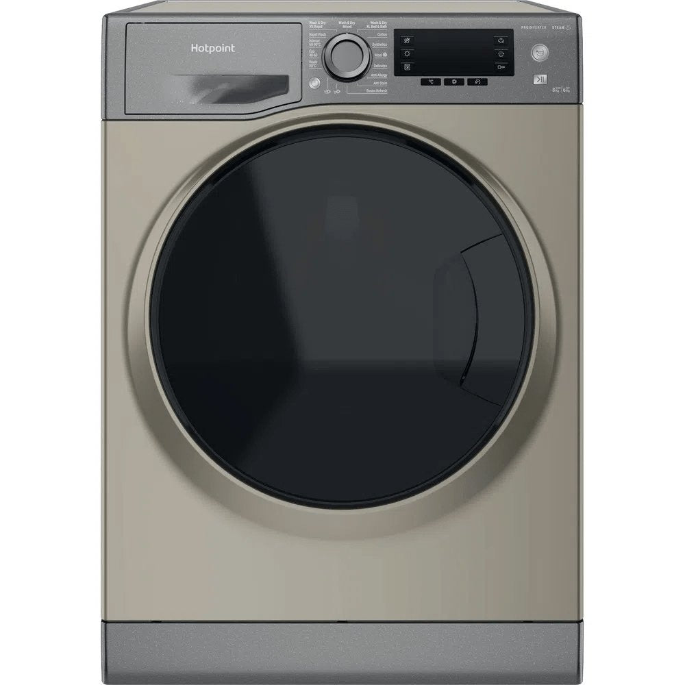 Hotpoint NDD8636GDAUK 8+6Kg Washer Dryer with 1400 rpm, ActiveCare, 59.5cm Wide - Graphite