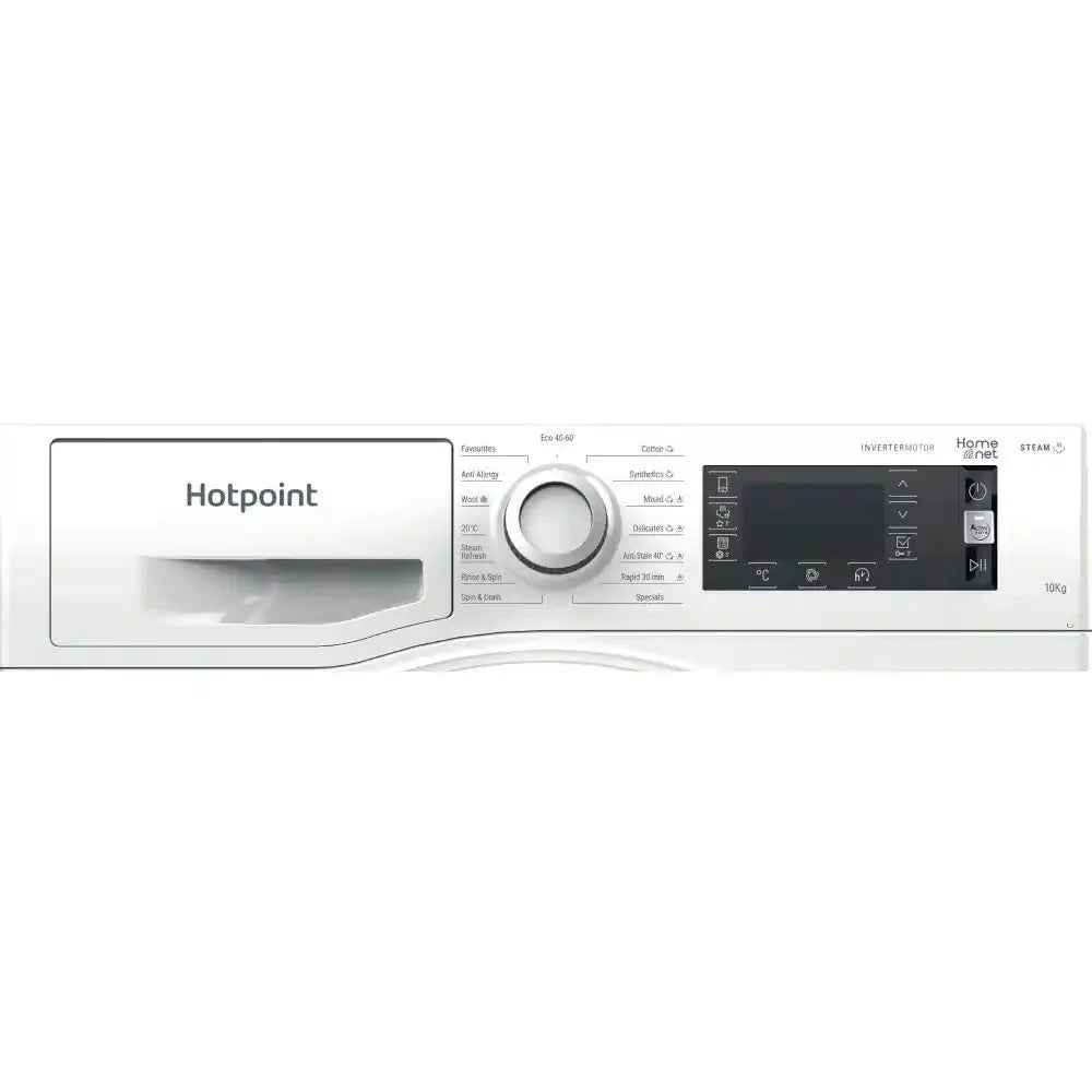 Hotpoint NLLCD1046WDAWUKN 10Kg 1400 rpm Freestanding Washing Machine, 59.5cm Wide - White