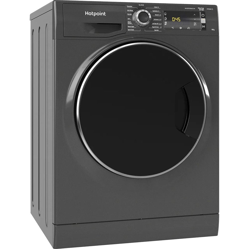 Hotpoint NLLCD1065DGDAWUKN 10kg Washing Machine, 1600 rpm, 59.5cm Wide - Black