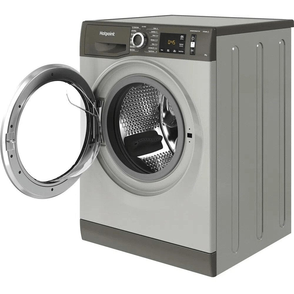 Hotpoint NM11946GCAUKN 9kg Washing Machine, 1400rpm, 59.5cm Wide - Graphite
