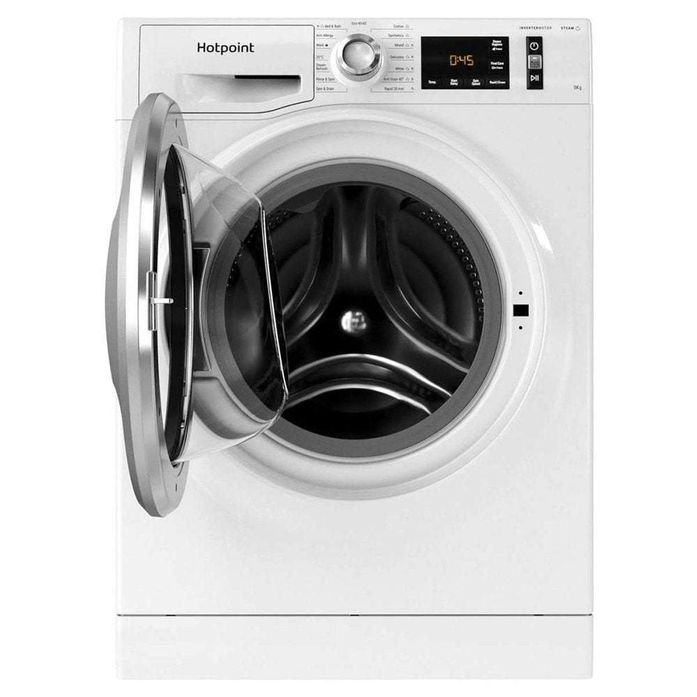 Hotpoint NM11946WCAUKN 9kg Washing Machine, 59.5cm Wide - White