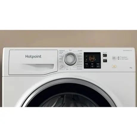 Hotpoint NSWE845CWSUKN 8kg 1400 rpm Freestanding Washing Machine,59.5cm Wide- White