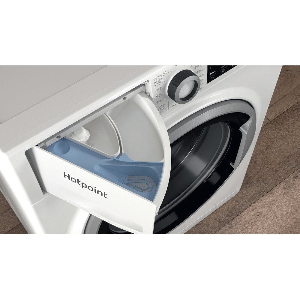Hotpoint NSWE965CWSUKN 9kg 1600 rpm Washing Machine, 59.5cm Wide - White