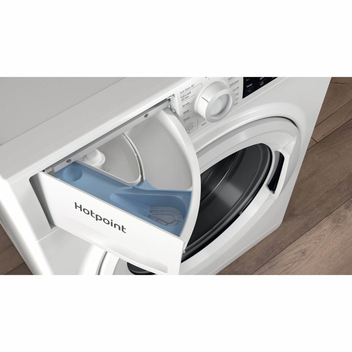 Hotpoint NSWF845CWUKN 8kg 1400rpm Freestanding Washing Machine - White