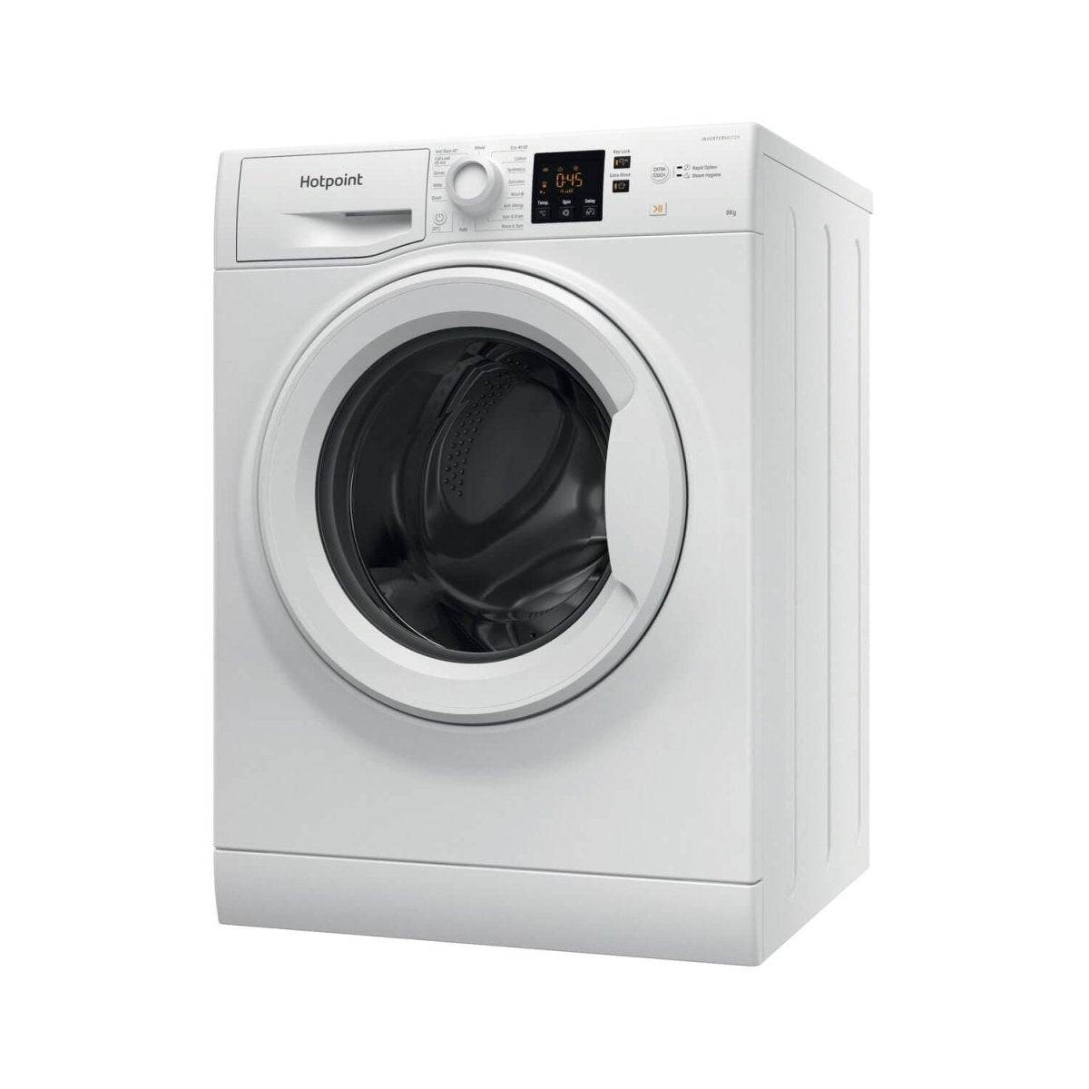 Hotpoint NSWF845CWUKN 8kg 1400rpm Freestanding Washing Machine - White