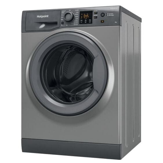 Hotpoint NSWF944CGGUKN Washing Machine 9Kg 1400Spin Graphite