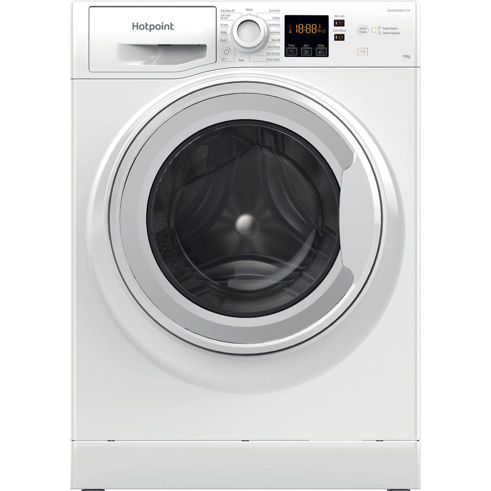 Hotpoint NSWM1044CWUKN 10kg 1400rpm Freestanding Washing Machine - White
