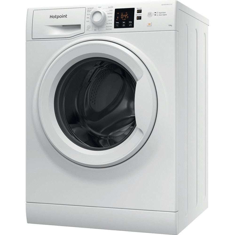 Hotpoint NSWM1044CWUKN 10kg 1400rpm Freestanding Washing Machine - White