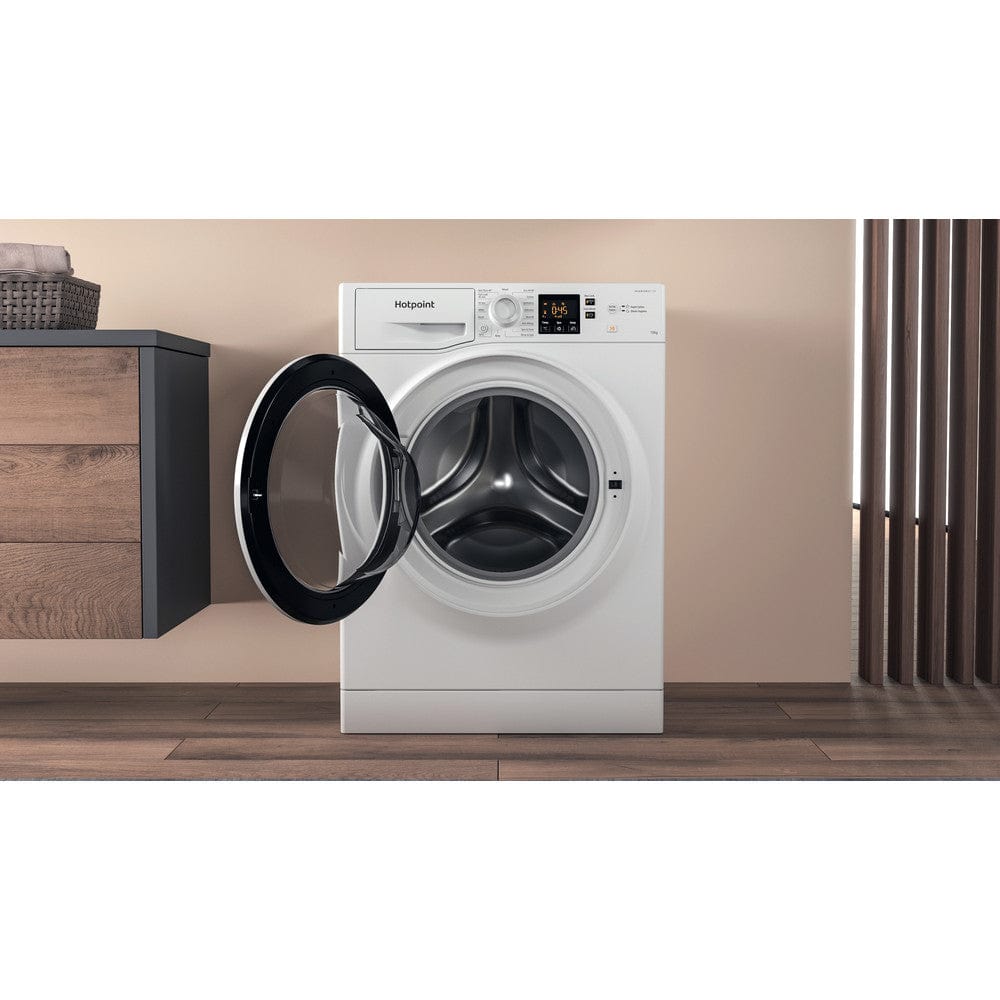 Hotpoint NSWM1044CWUKN 10kg 1400rpm Freestanding Washing Machine - White