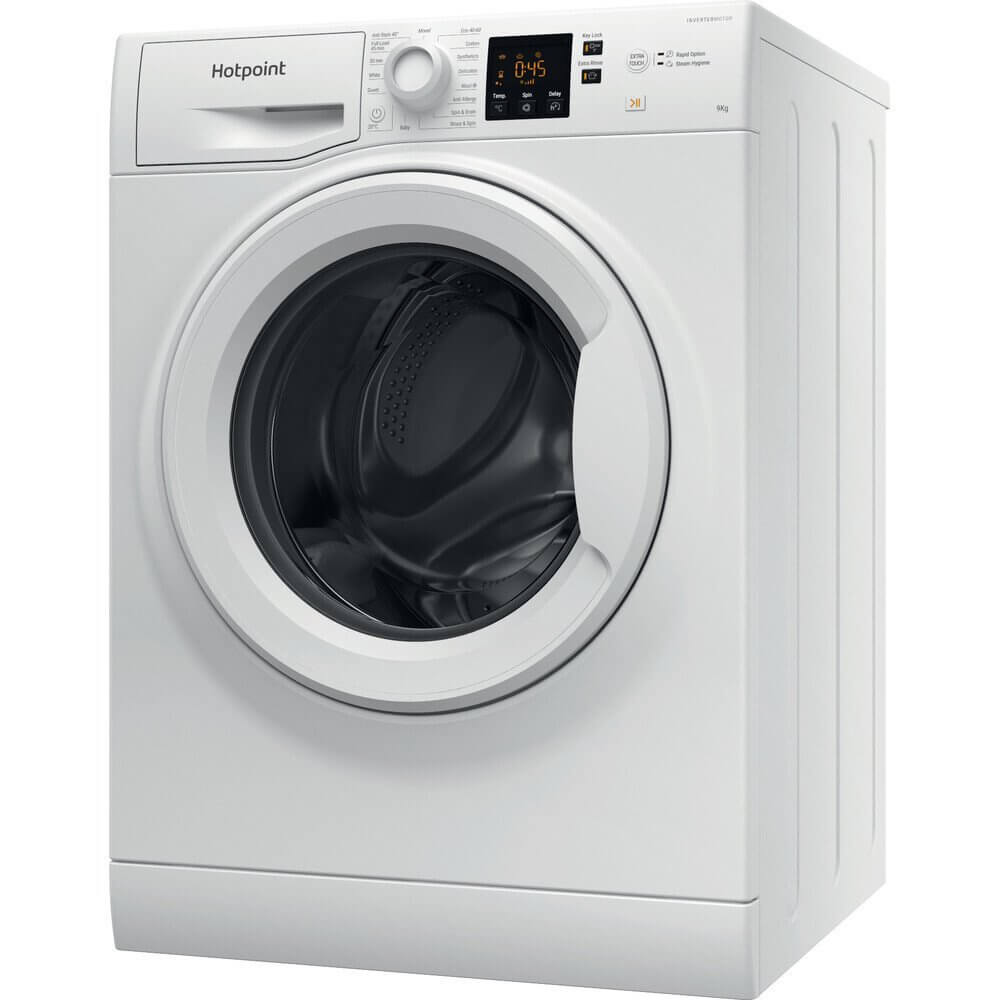 Hotpoint NSWM965CWUKN Freestanding Washing Machine 9kg 1600 Spin White