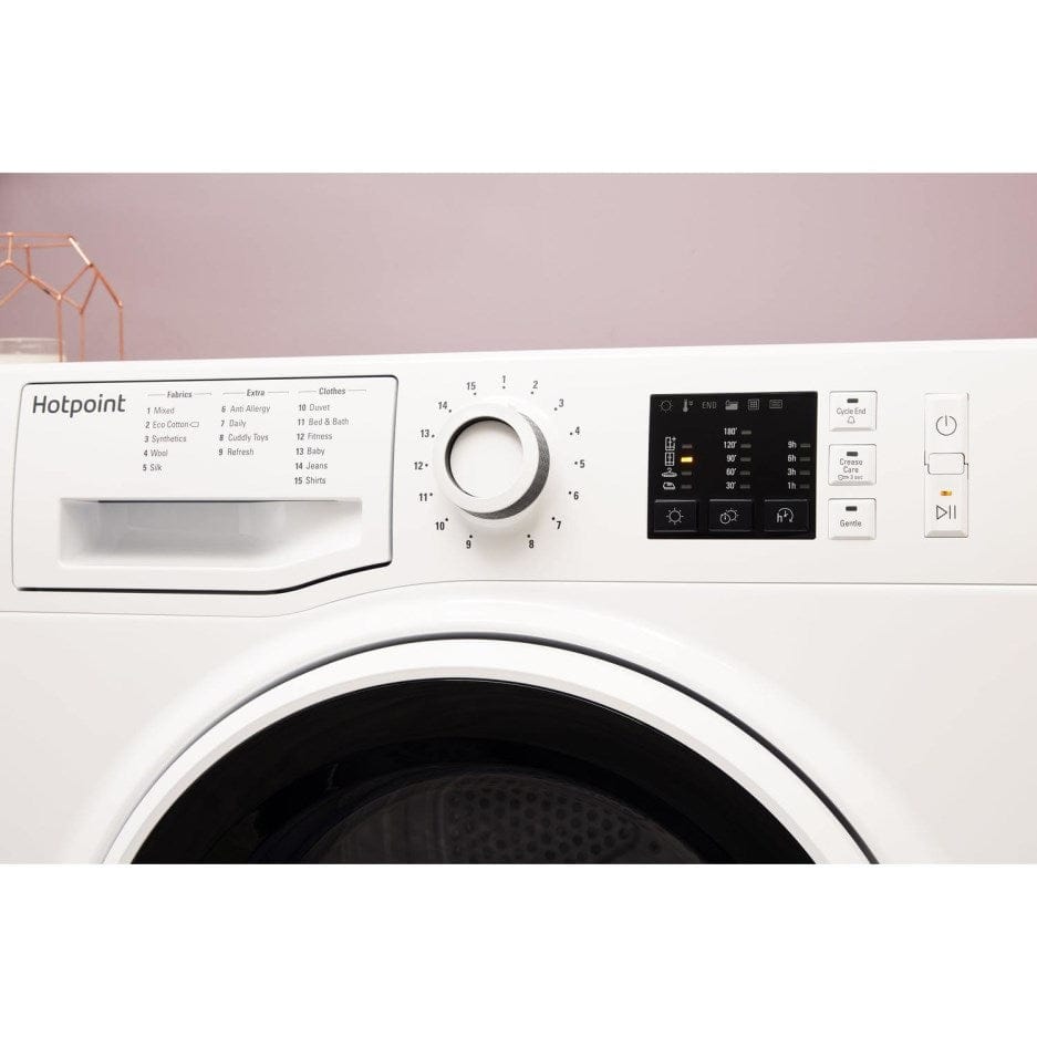 Hotpoint NTM1081WKUK 8Kg Heat Pump Tumble Dryer - White