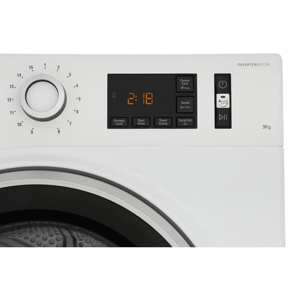Hotpoint NTM1192SK 9kg Heat Pump Condenser Tumble Dryer A++ Rated - White