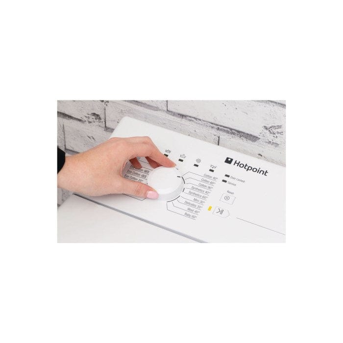 Hotpoint WMTF722UUKN 7kg 1200rpm Freestanding Top Loading Washing Machine - White