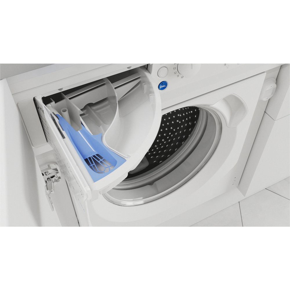 Indesit BIWDIL861485UK 8kg/6kg 1400rpm Integrated Washer Dryer - White