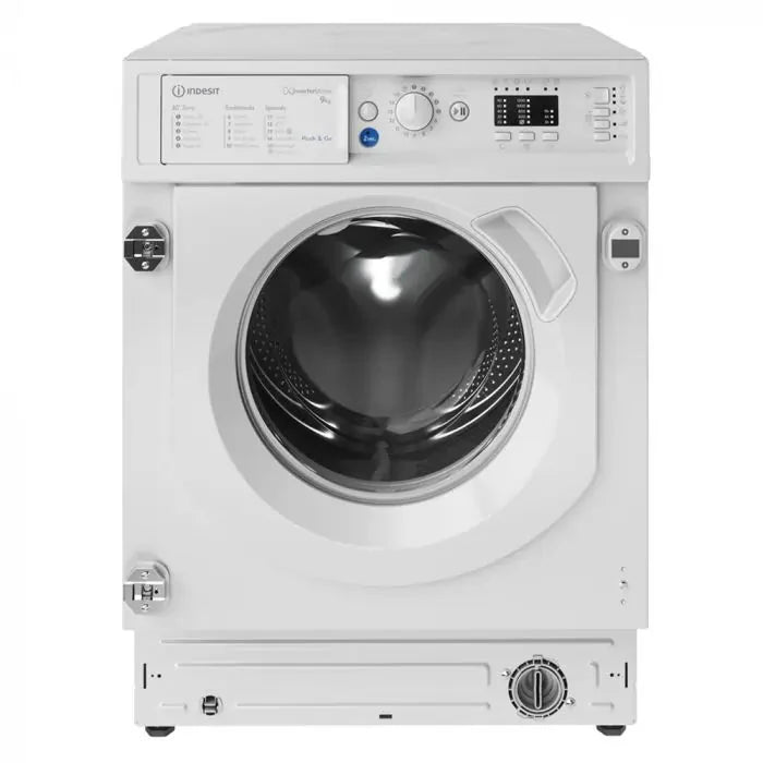 Indesit BIWMIL91485UK 9kg 1400rpm Integrated Washing Machine - White
