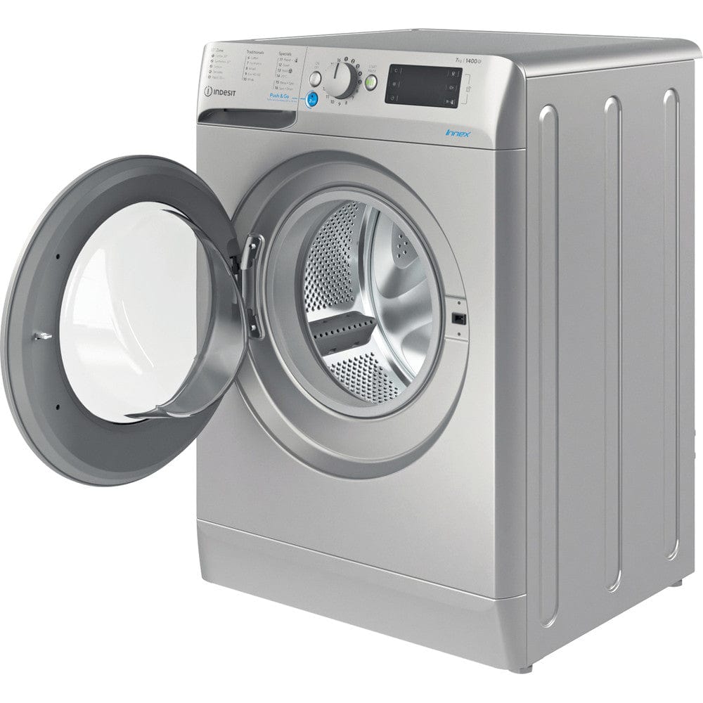 Indesit BWE71452SUKN 7KG 1400rpm Washing Machine Silver