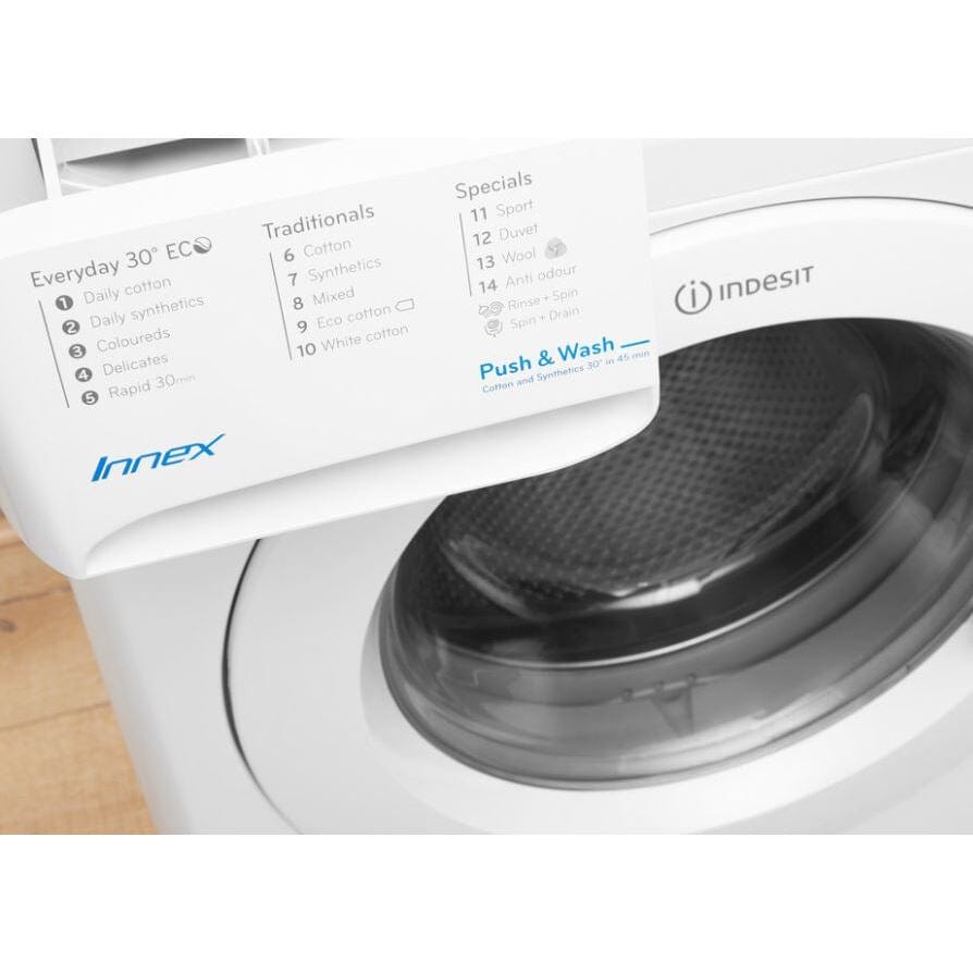 Indesit BWE91485XWUKN 9Kg Washing Machine with 1400 rpm - White