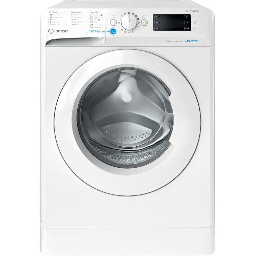 Indesit BWE91485XWUKN 9Kg Washing Machine with 1400 rpm - White