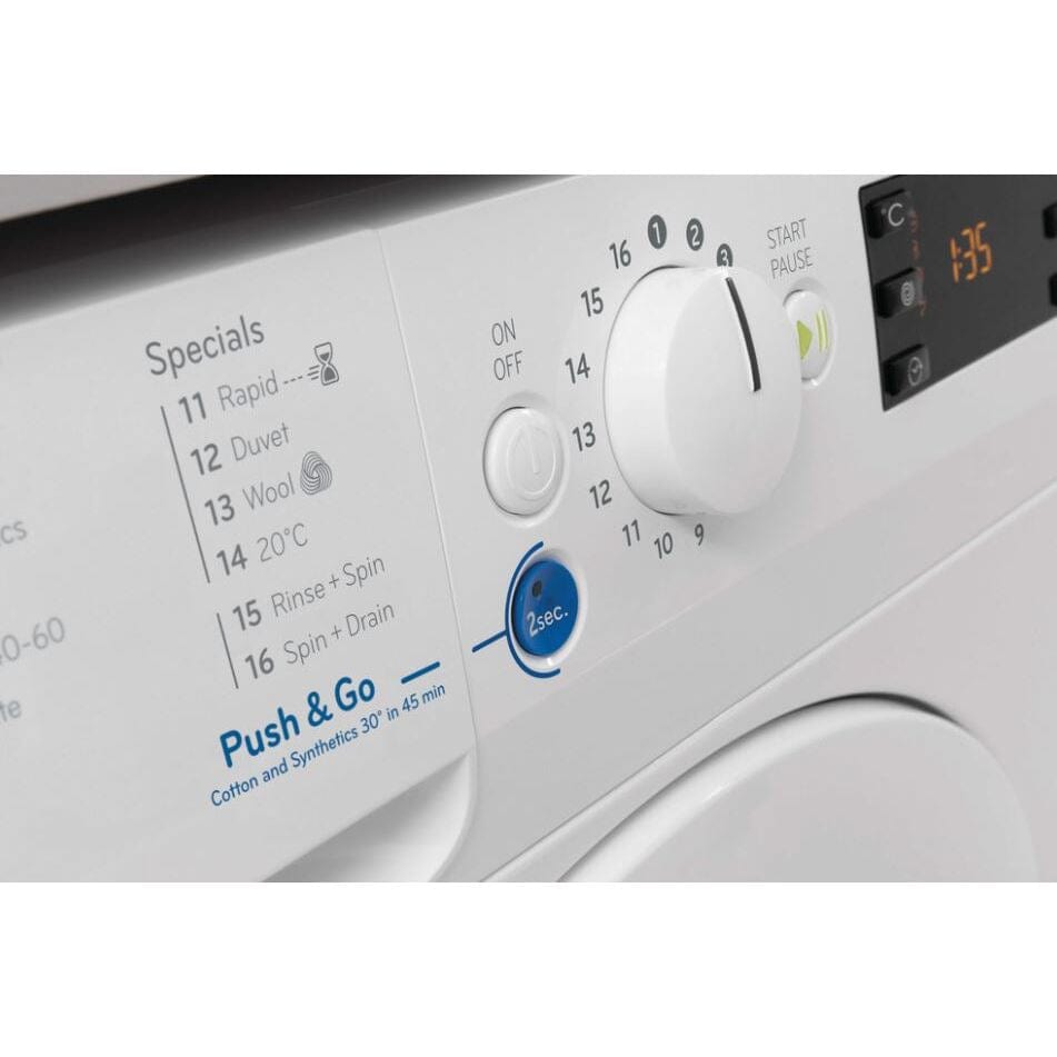 Indesit BWE91485XWUKN 9Kg Washing Machine with 1400 rpm - White