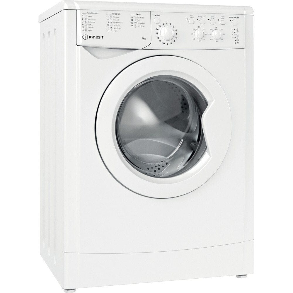 Indesit Eco Time IWC81283WUKN 8Kg Washing Machine with 1200 rpm - White