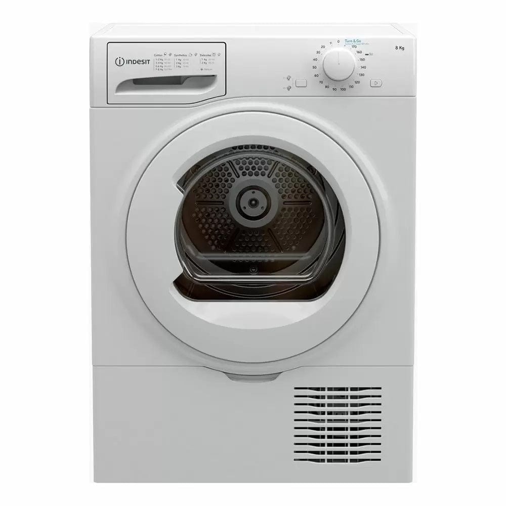 Indesit I2D81WUK 8Kg Freestanding Condenser Tumble Dryer - White