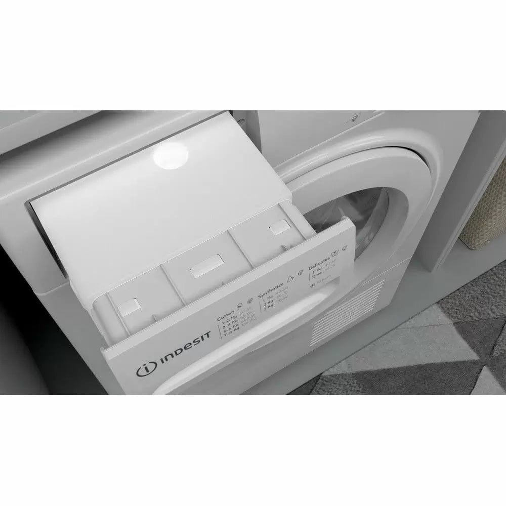 Indesit I2D81WUK 8Kg Freestanding Condenser Tumble Dryer - White