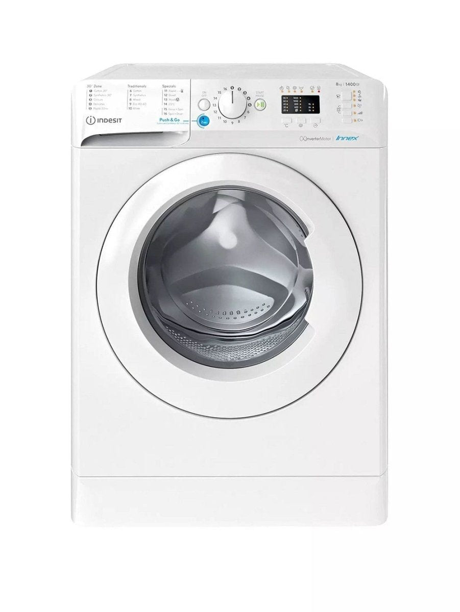 Indesit Innex BWA81485XWUKN 8Kg Washing Machine with 1400 rpm - White