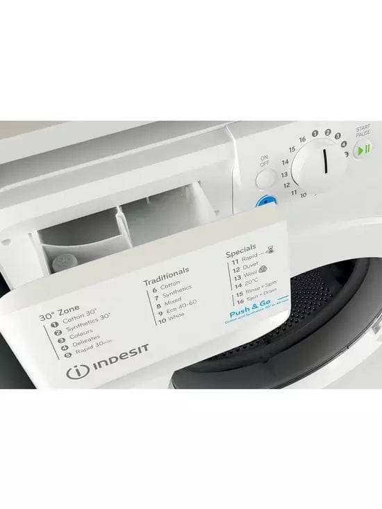 Indesit Innex BWA81485XWUKN 8Kg Washing Machine with 1400 rpm - White