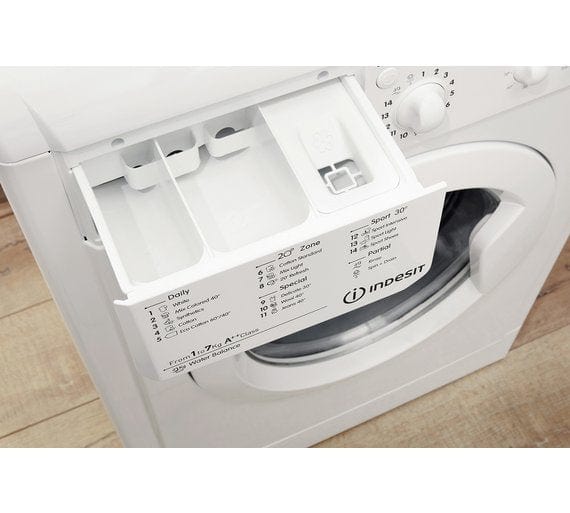 Indesit IWC71252WUKN 7KG 1200 Spin Washing Machine - White