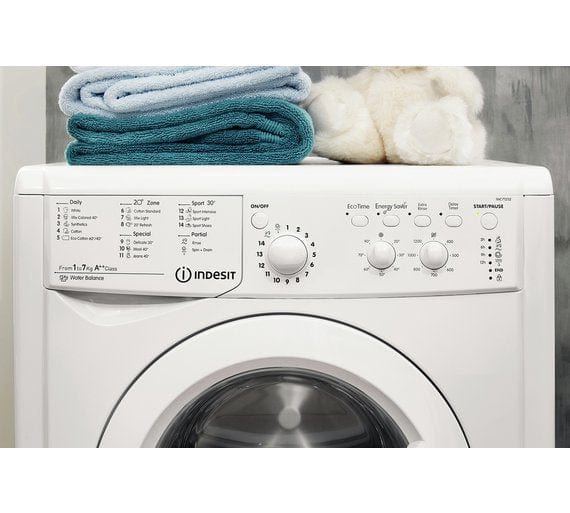 Indesit IWC71252WUKN 7KG 1200 Spin Washing Machine - White