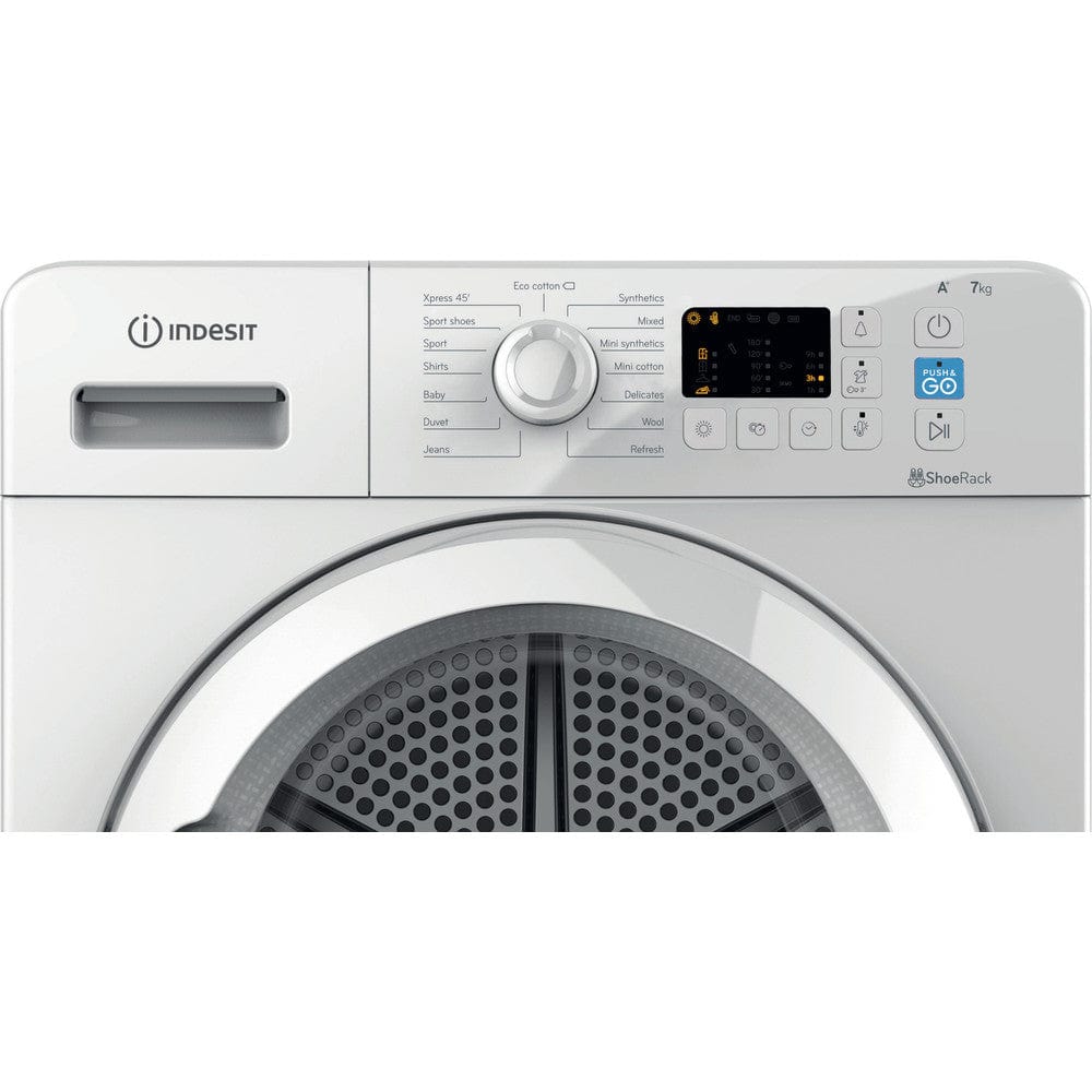 Indesit YTM1071R 7Kg Heat Pump Condenser Tumble Dryers White