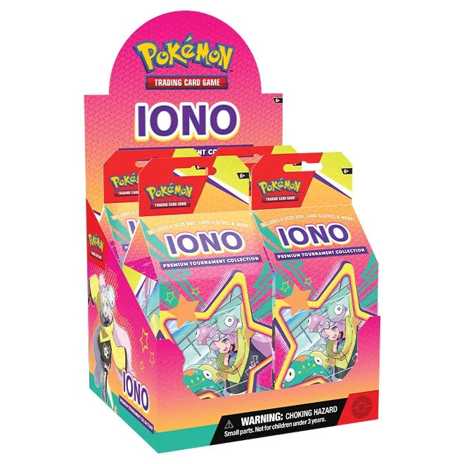 Pokemon - Iono - Premium Tournament Collection (Display Case of 4)