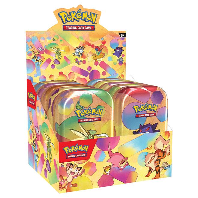 Pokemon - Scarlet & Violet - 151 - Mini Tin (Sealed Display of 10 Tins)