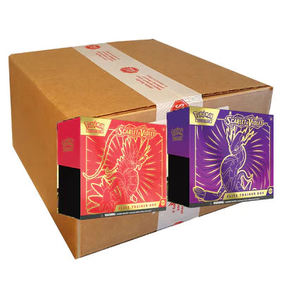 Pokemon - Scarlet & Violet - Base Set - Elite Trainer Box (Sealed Case Of 10)