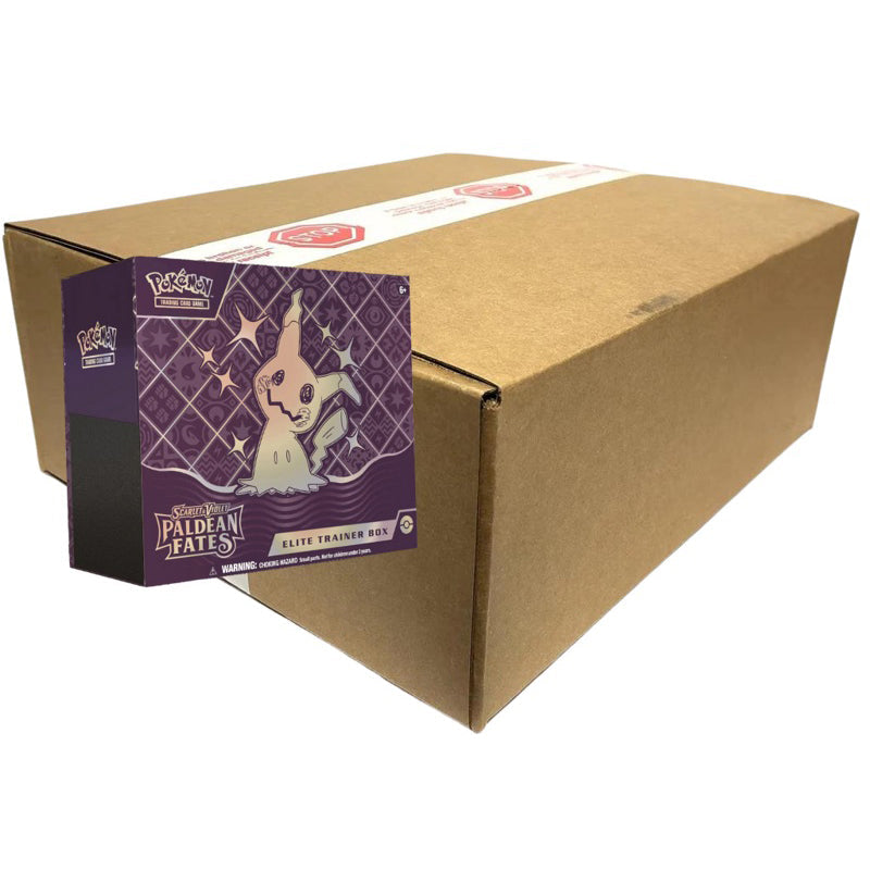 Pokemon - Scarlet & Violet - Paldean Fates - Elite Trainer Box Case (10 Units)