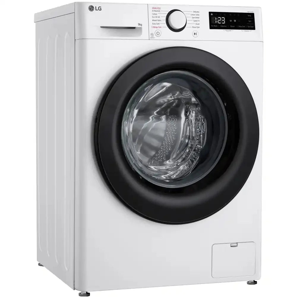 LG F2Y509WBLN1 9kg 1200 Spin Washing Machine, White