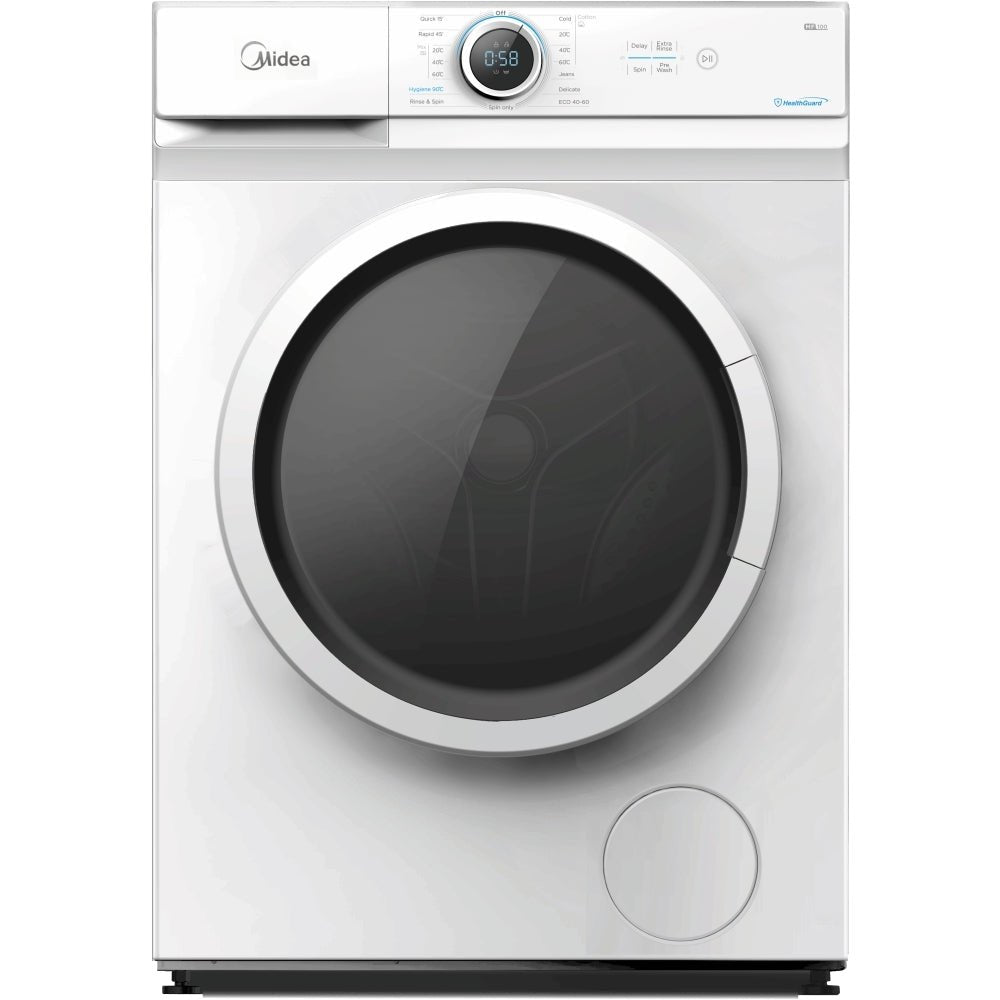Midea MF100W70 7kg 1200 Spin Washing Machine, White