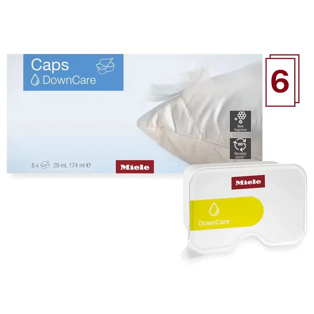 Miele 12014000 WACDC0603L 6-Pack DownCare Caps for Down-Filled Garments, for all Miele Washing Machines