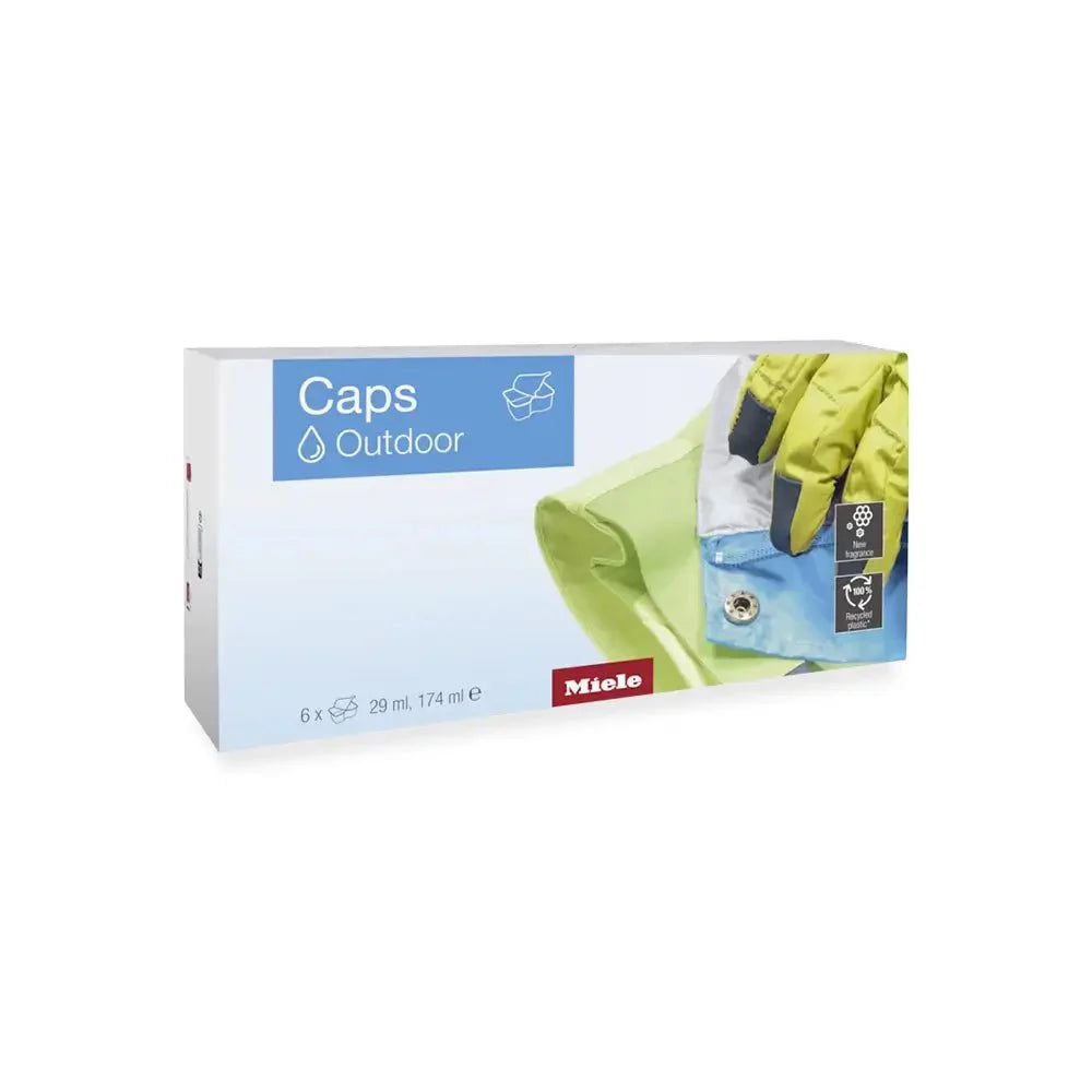 Miele 12014110 WACOU0603L 6-Pack Outdoor Caps for High-Quality Functional Clothing, for all Miele Washing Machines